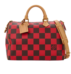 Speedy Bandouliere 40, Canvas, Red/Black, NFC, DB/B/S/L/K/LT, 3*